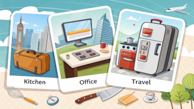 Vocabulary for Daily Life (Kitchen, Office, Travel, and More)