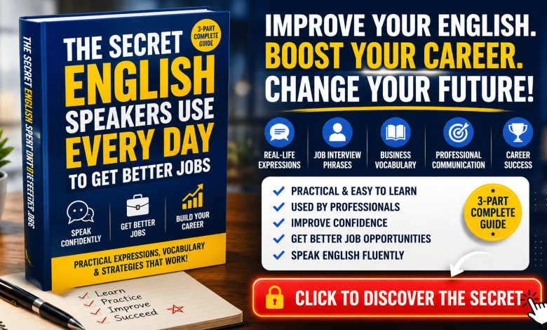 The Secret English Speakers Use Every Day to Get Better Jobs