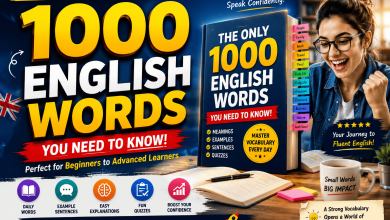The Only 1000 English Words You Need to Speak English Confidently